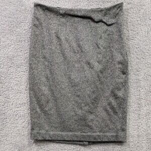 Worthington Women's Pencil Skirt Size 12 Knee Length Silver Shimmer Lined Career